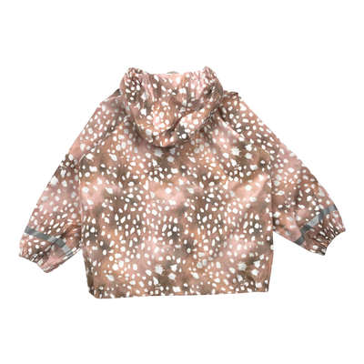 Kaiko rain jacket, copper bambi | 122/128cm