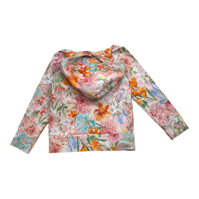Versonpuoti hooded shirt, flower | 110cm