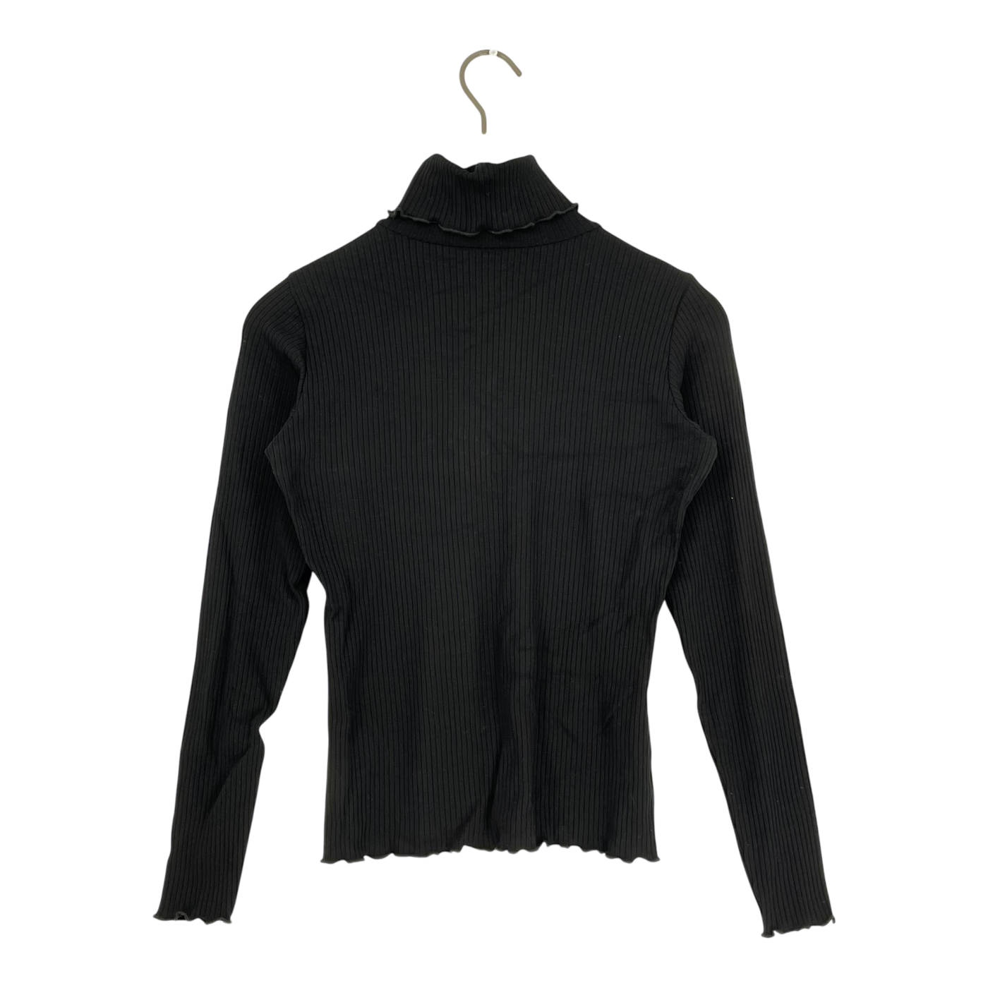 Kaiko rib turtle neck, black | woman M