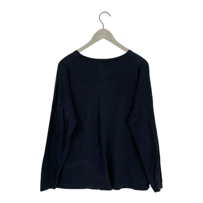 Papu tricot shirt, black | woman XL
