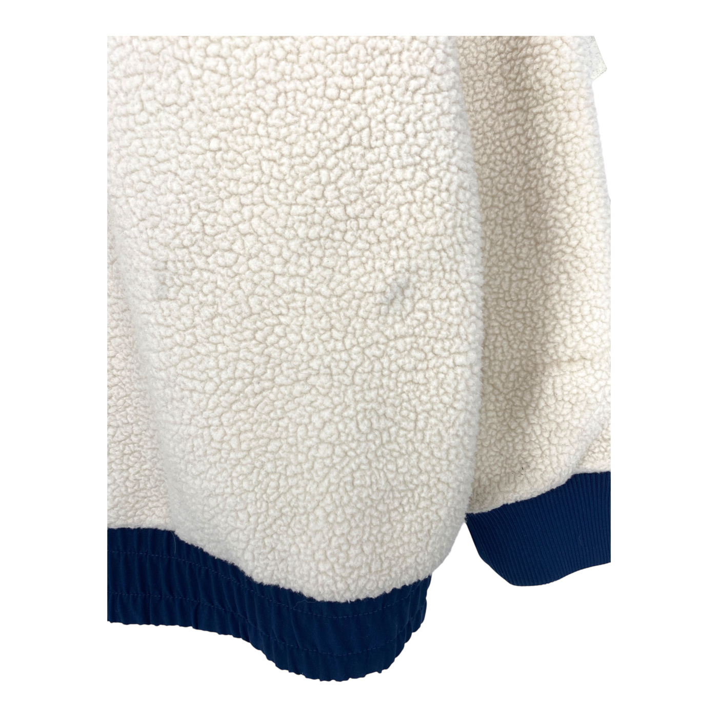 Reima samota teddy fleece jacket, dark blue/white | woman M