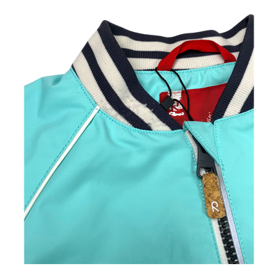 Reima asteri midseason jacket, turquoise | 110cm