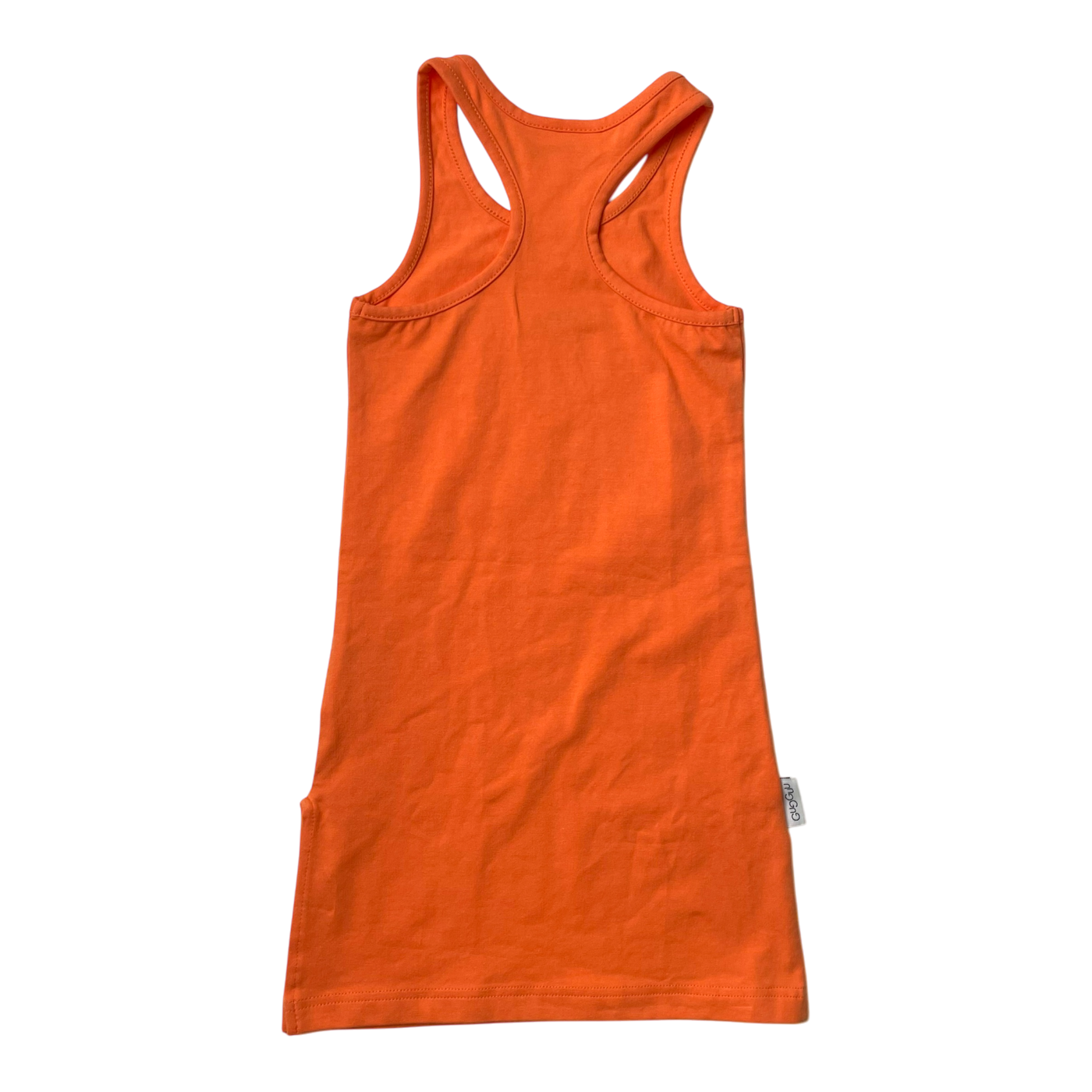 Gugguu tank dress, orange | 80cm