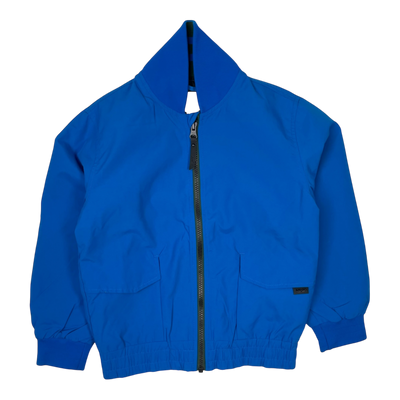 Molo hide bomber jacket, blue | 122cm