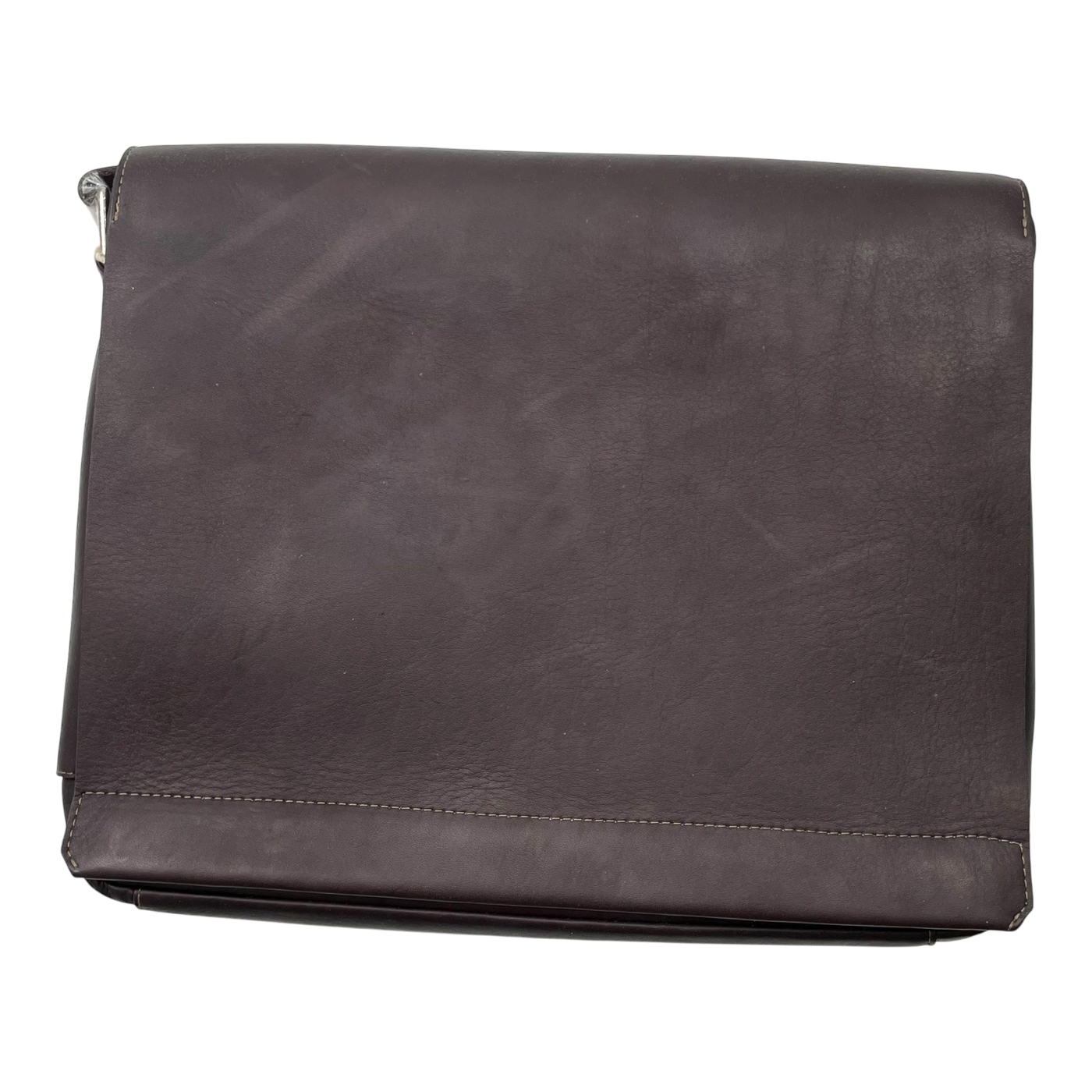 Harold's Bags leather campo messenger bag M, dark brown