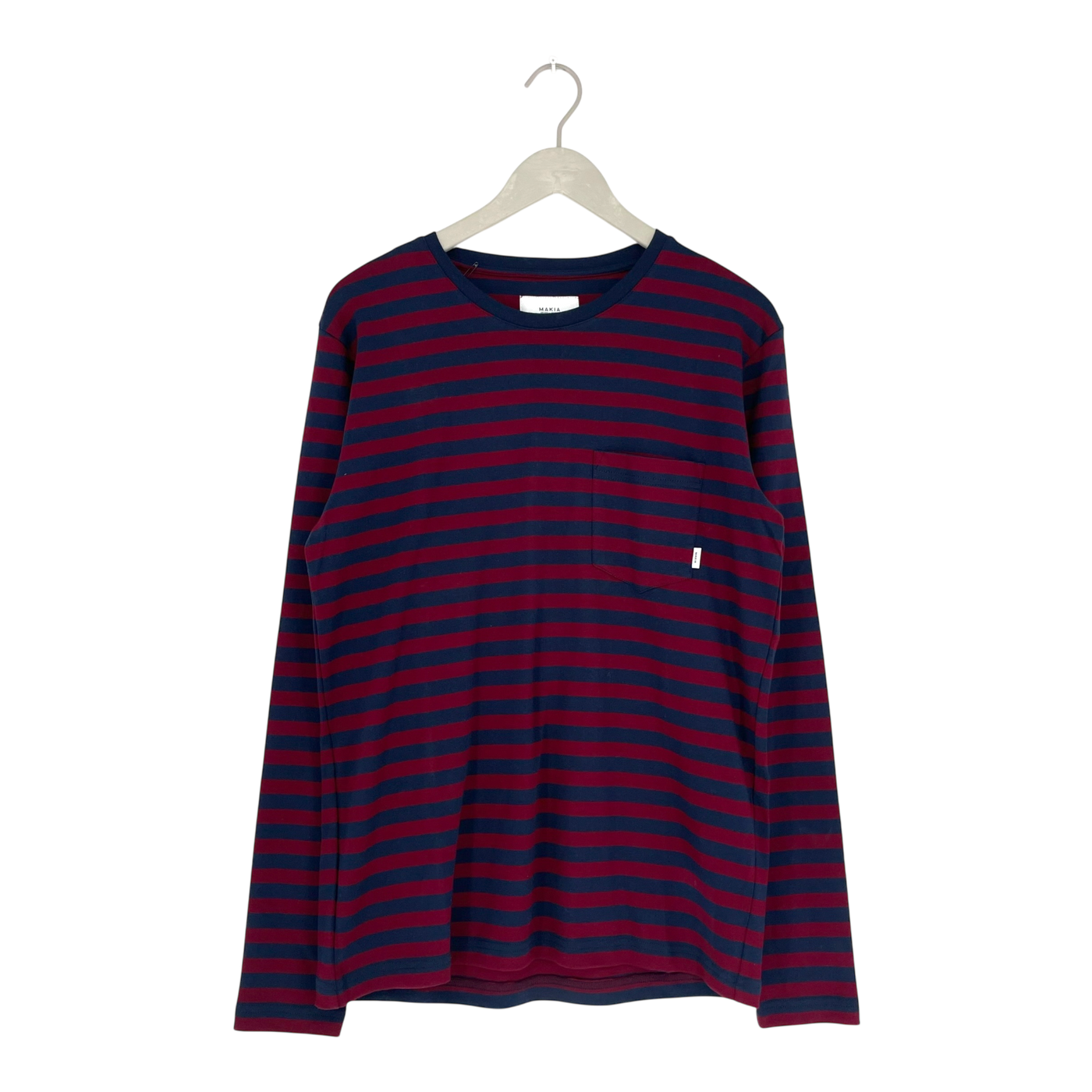 Makia verkstad shirt, stripes | man M