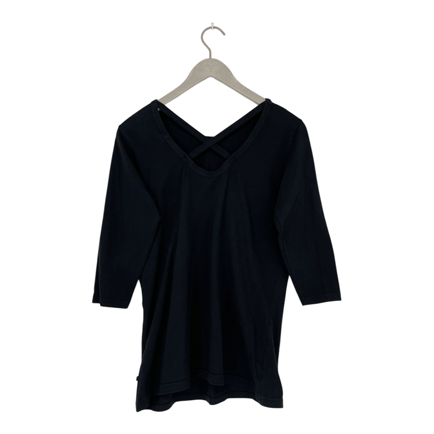 Kaiko cross shirt, black | woman L