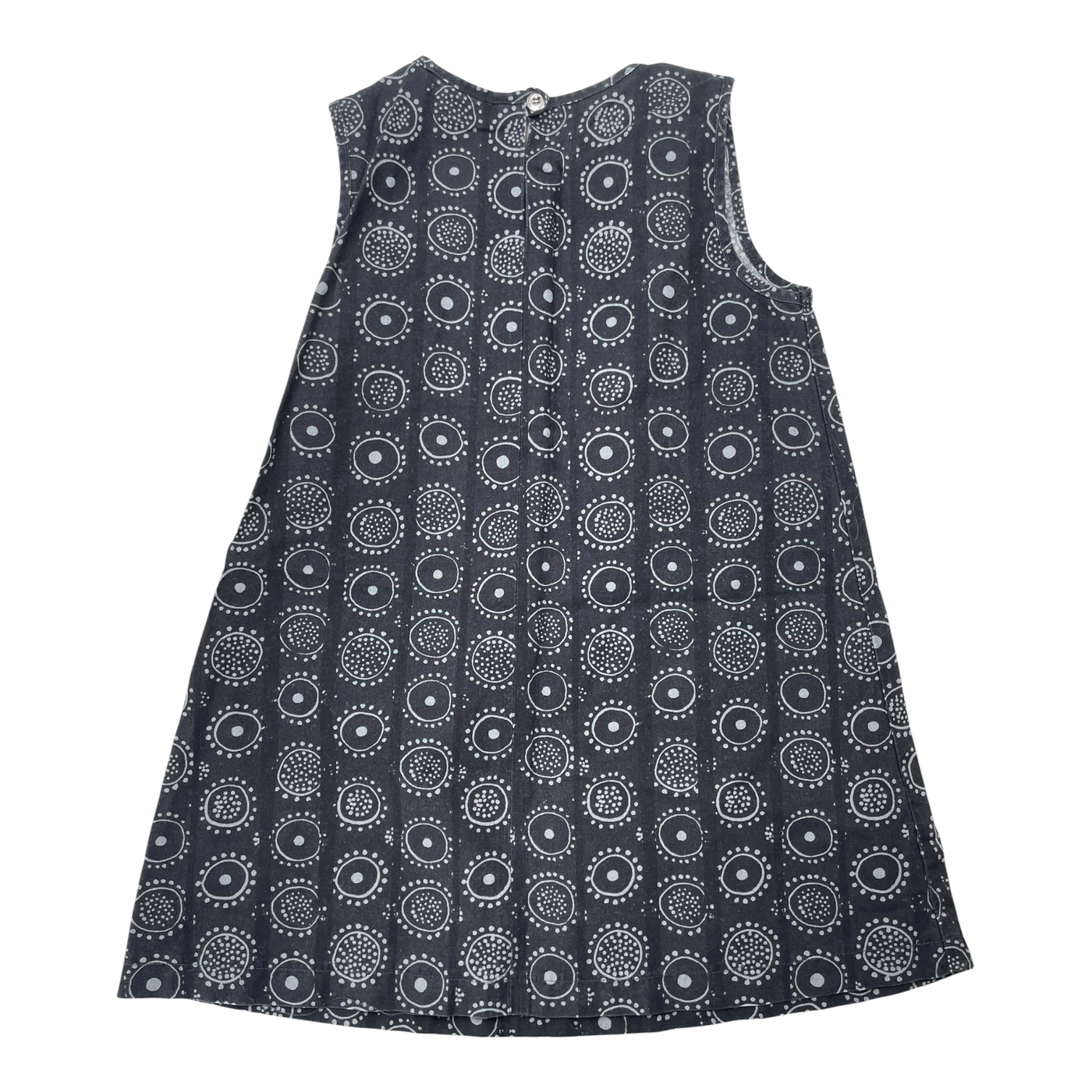 Marimekko sleeveless taskumekko dress, pockets | 104/110cm