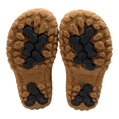 Reima loskari winter duck boots, green | 28