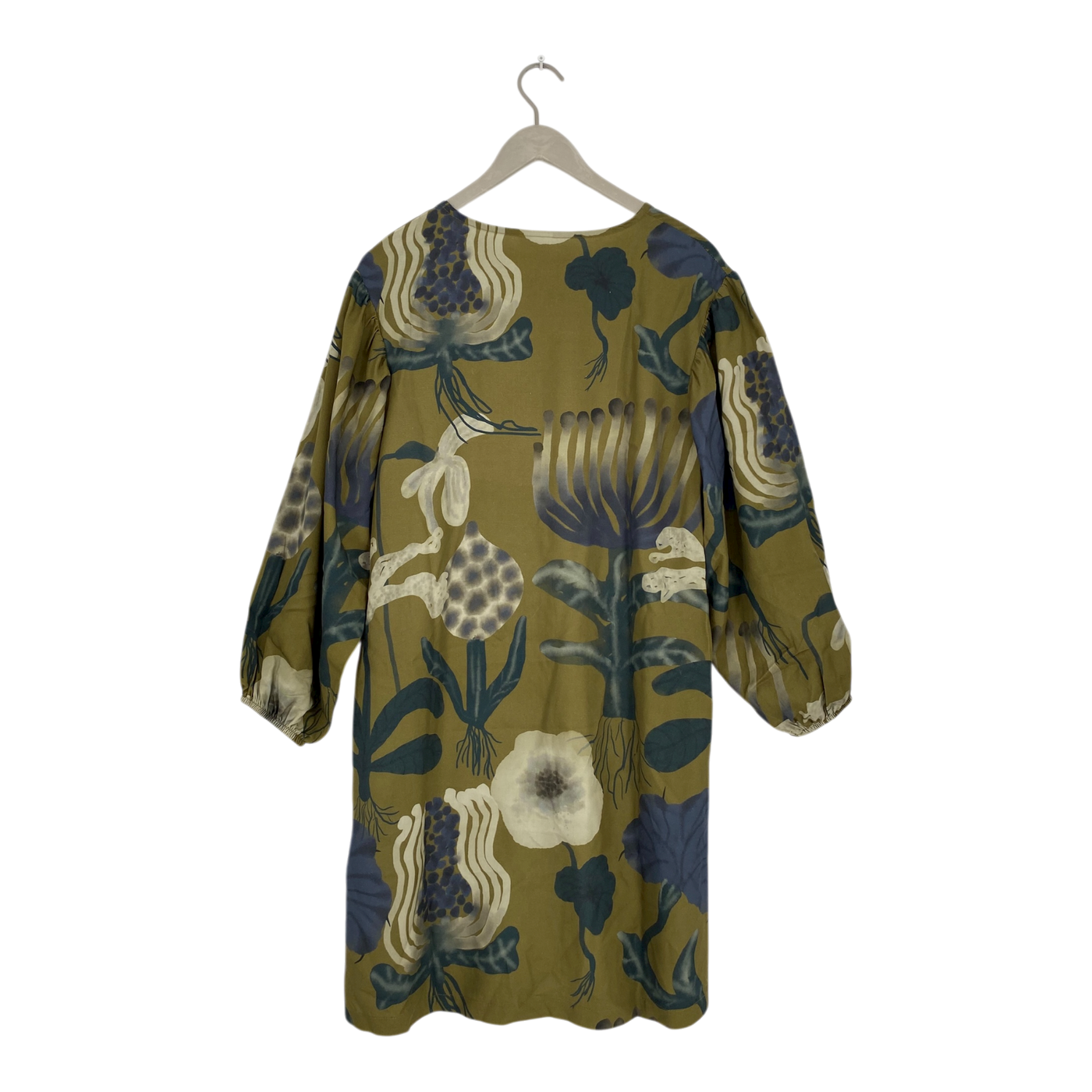 Mainio sea flowers tunic dress, green | woman S