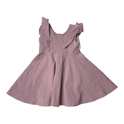 Gugguu sleeveless dress, plum | 80cm