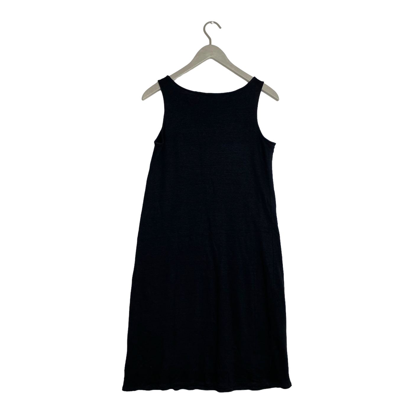 Marimekko linen dress, black | woman M