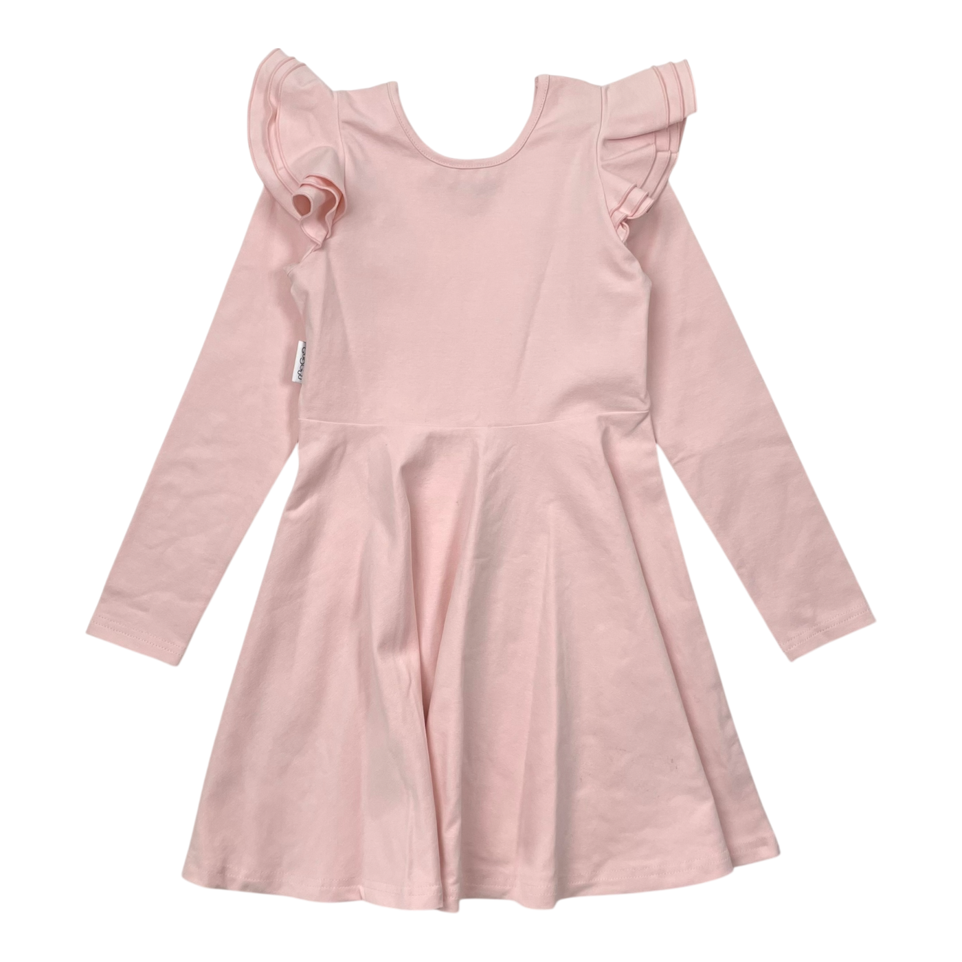 Gugguu frill dress, pink | 116cm