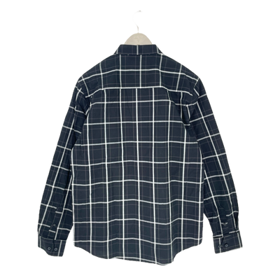 Makia grove buttoned shirt, black | man M
