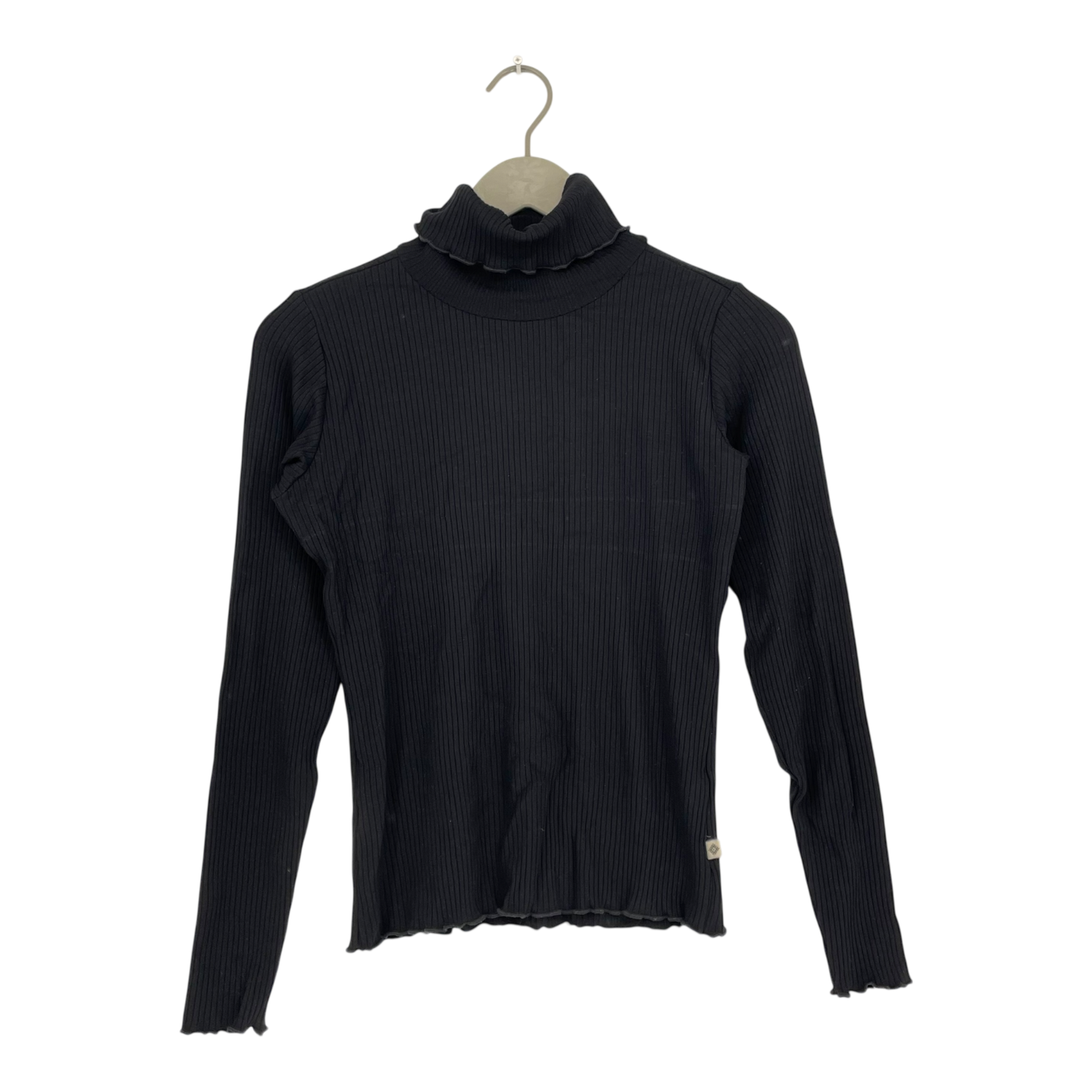 Kaiko rib turtle neck, black | woman M