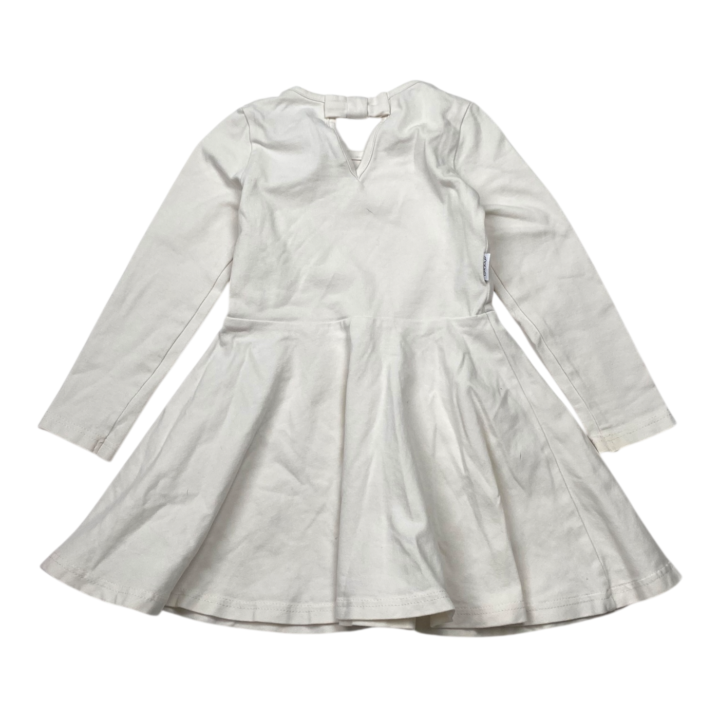 Gugguu frilla dress, white | 80cm