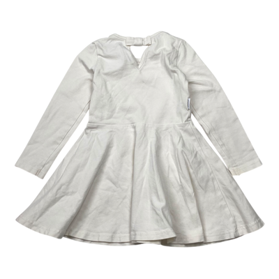 Gugguu frilla dress, white | 80cm