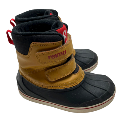 Reima coconi winter duck boots, amber | 28/29