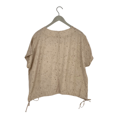 Makia t-shirt blouse, beige | woman S