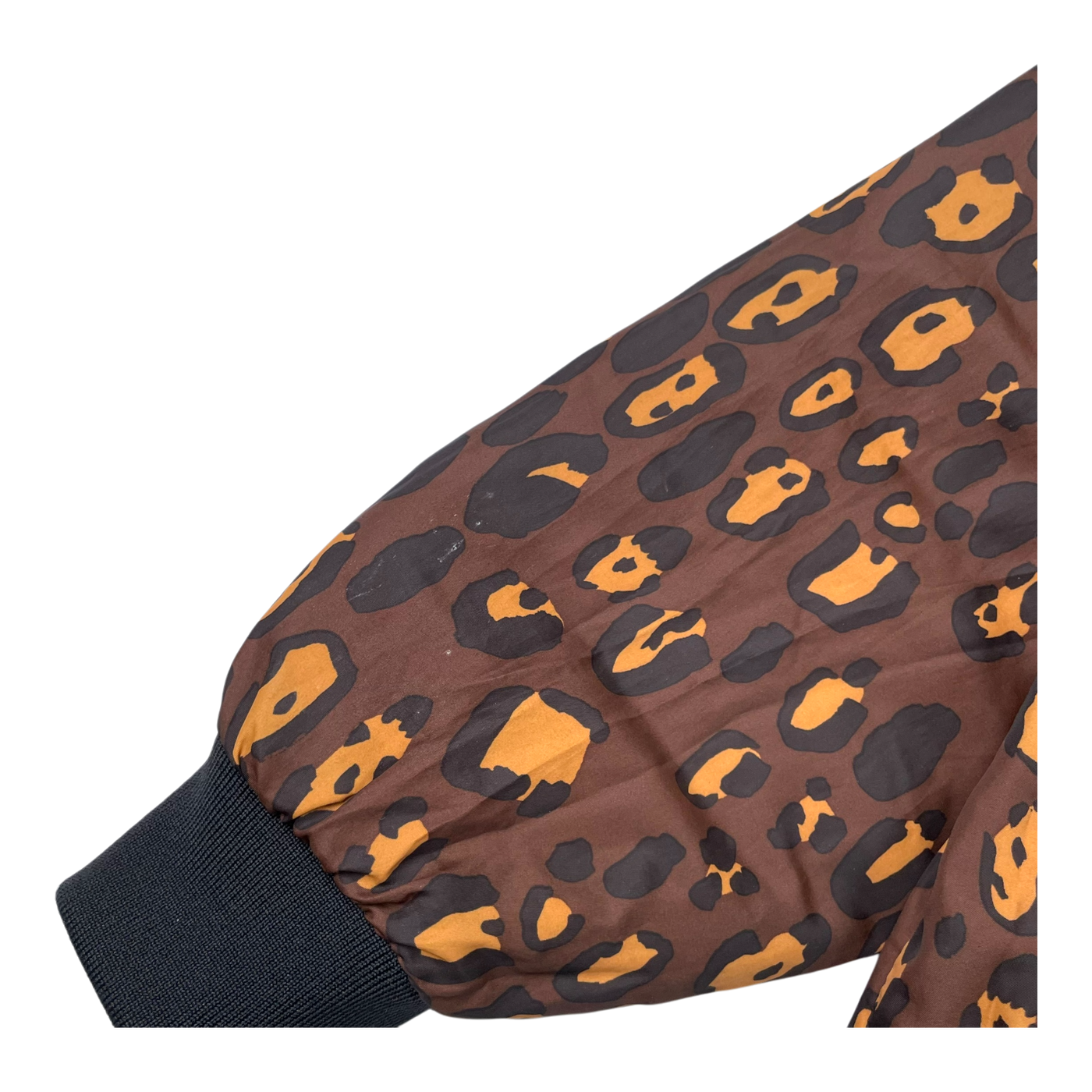 Mini Rodini reversible insulator jacket, leopard/black | 92/98cm