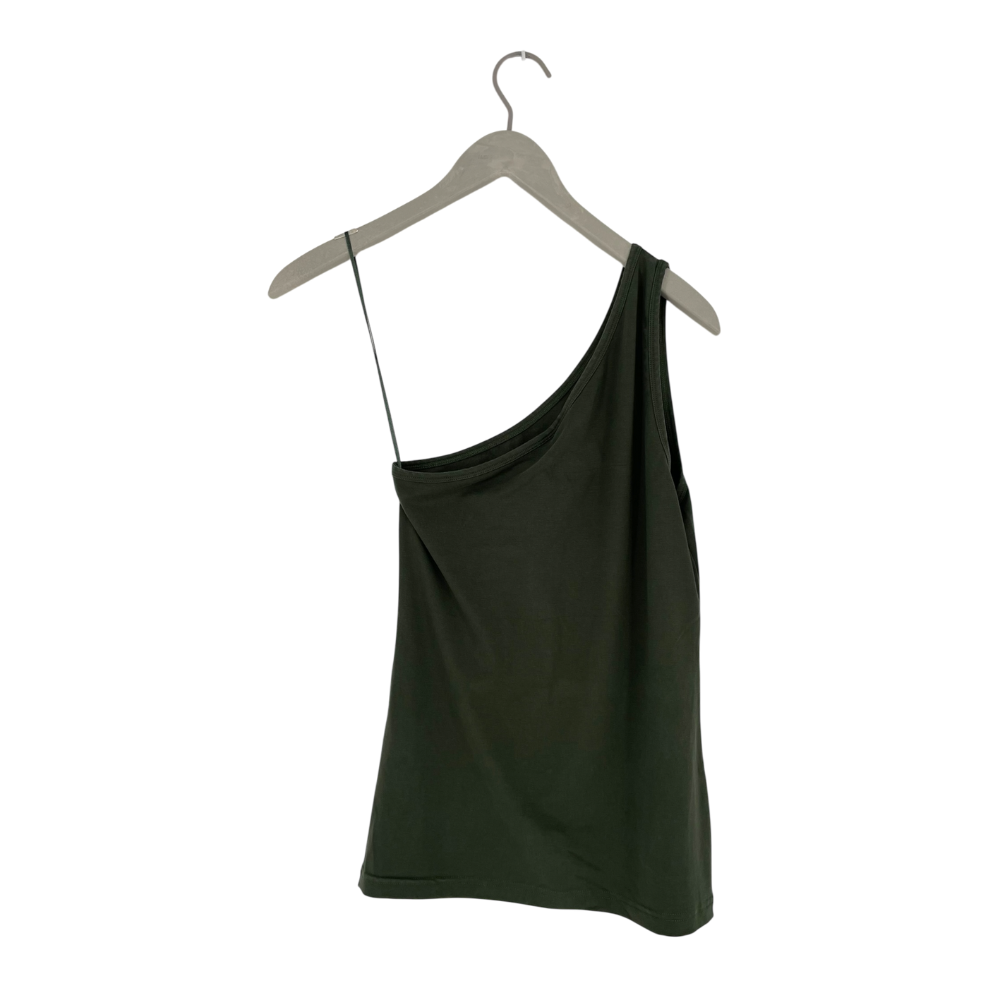 Toive single shoulder top, green | woman L