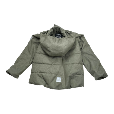 Reima winter jacket, green | 128cm