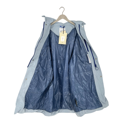Embassy of Bricks and Logs blyn trench jacket, light blue | woman L