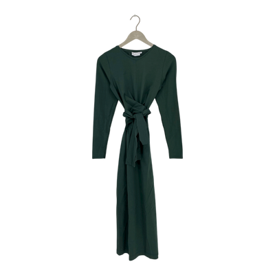 Nakoa wrap dress, dark green | woman S