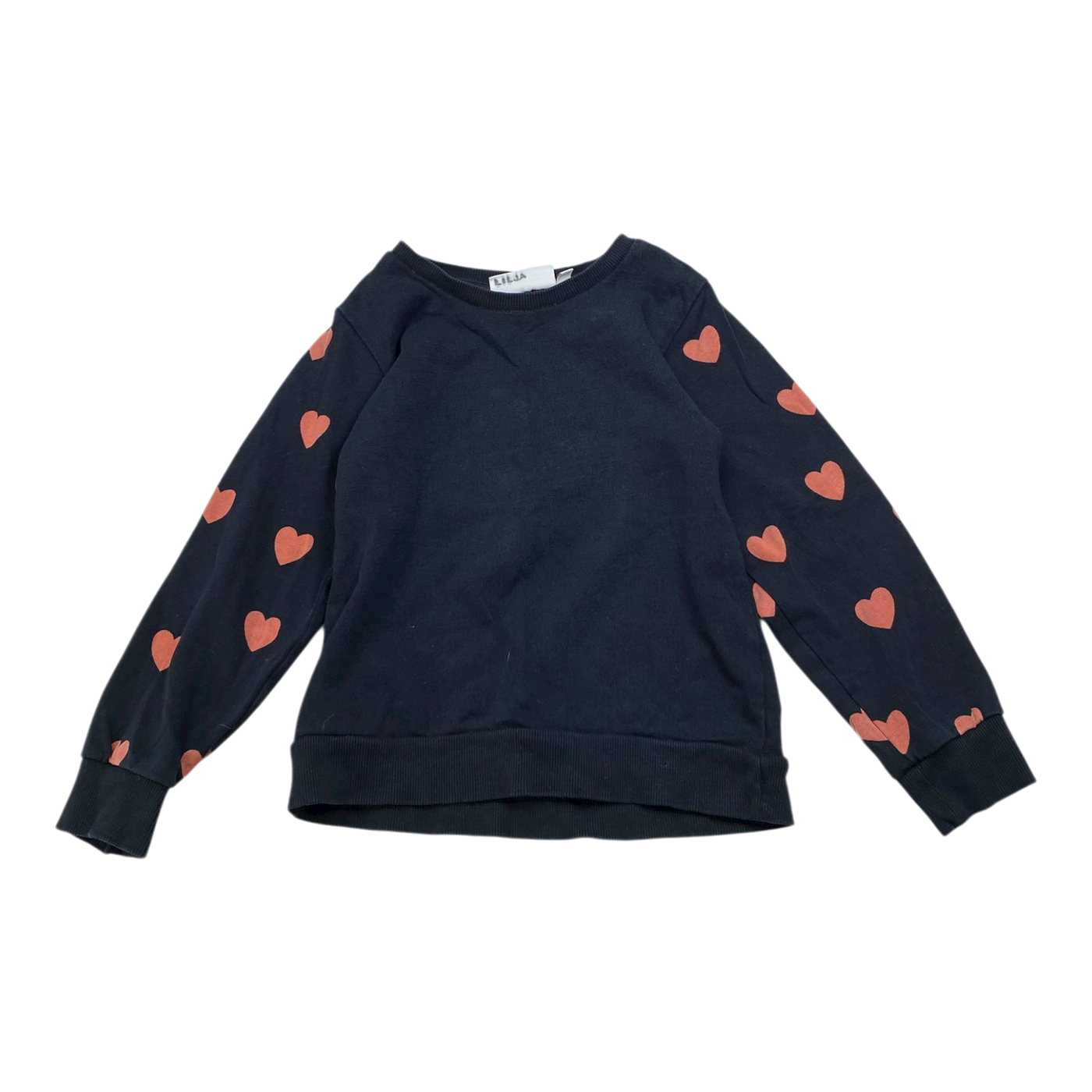 Mini Rodini sweat shirt, hearts | 104/110cm