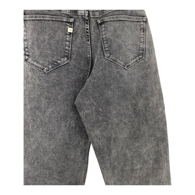 Mud Jeans mams high tapered jeans, heavy black stone | woman 26/29