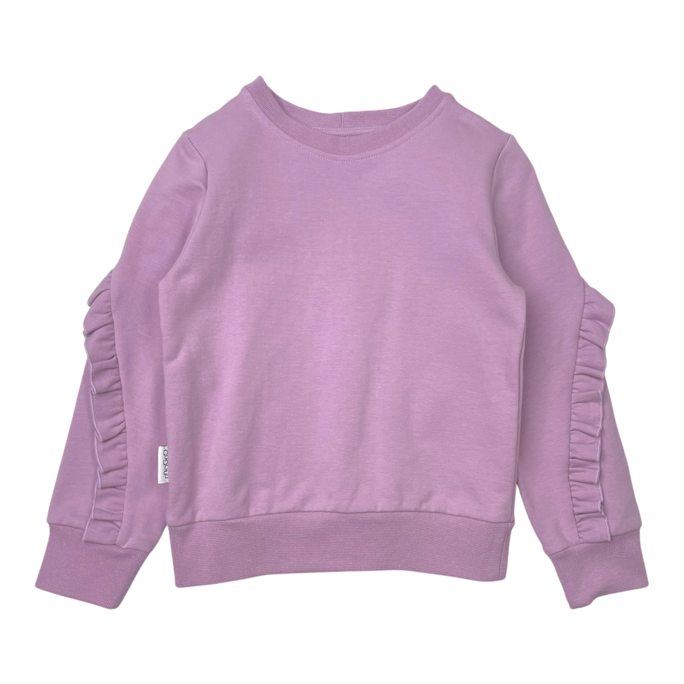 Gugguu frill sweatshirt, plum | 98/104cm