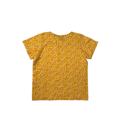 Marimekko t-shirt, yellow unikko | 120cm