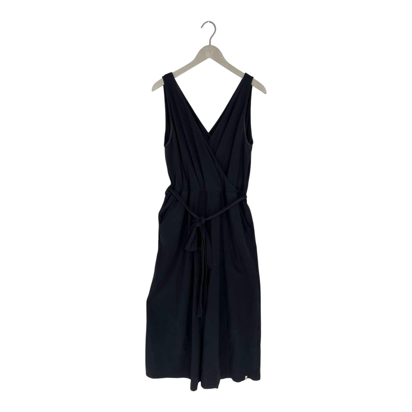 Kaiko wrap jumpsuit, black | woman L