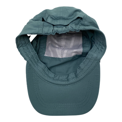 Polarn O. Pyret sun cap, teal green | 2-6y