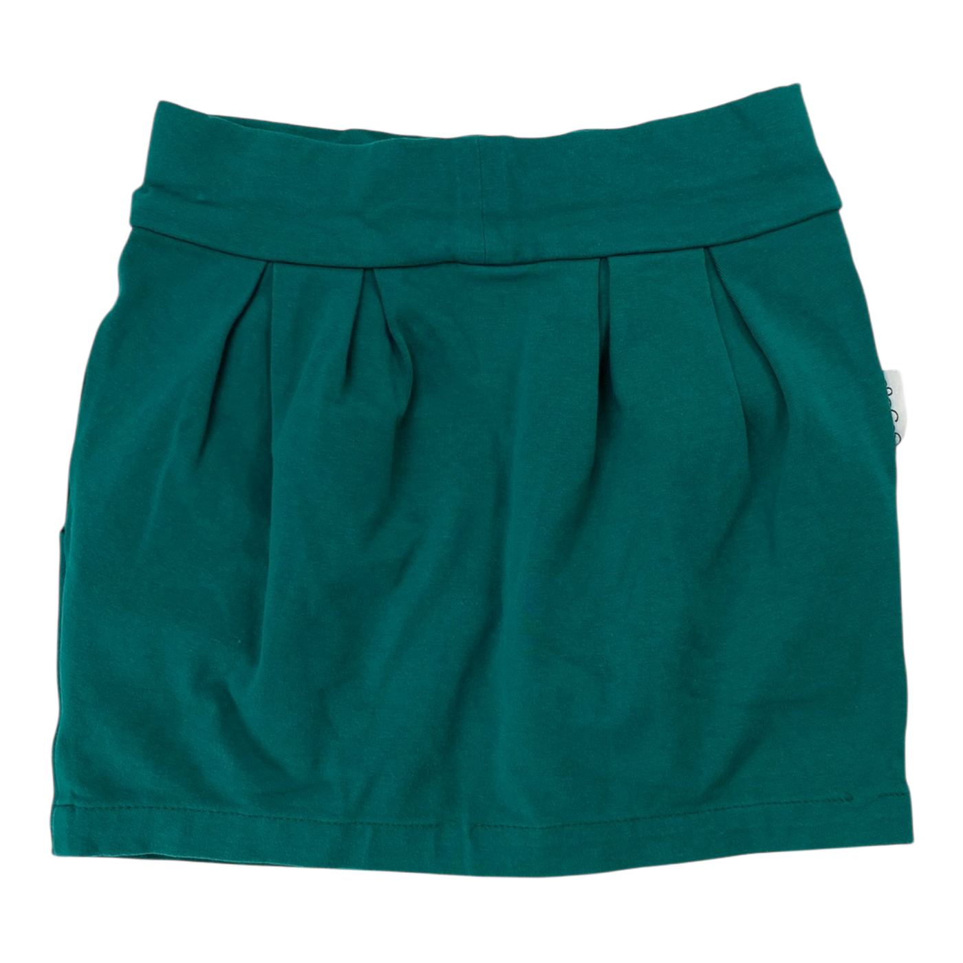 Gugguu tricot skirt, teal green | 104cm