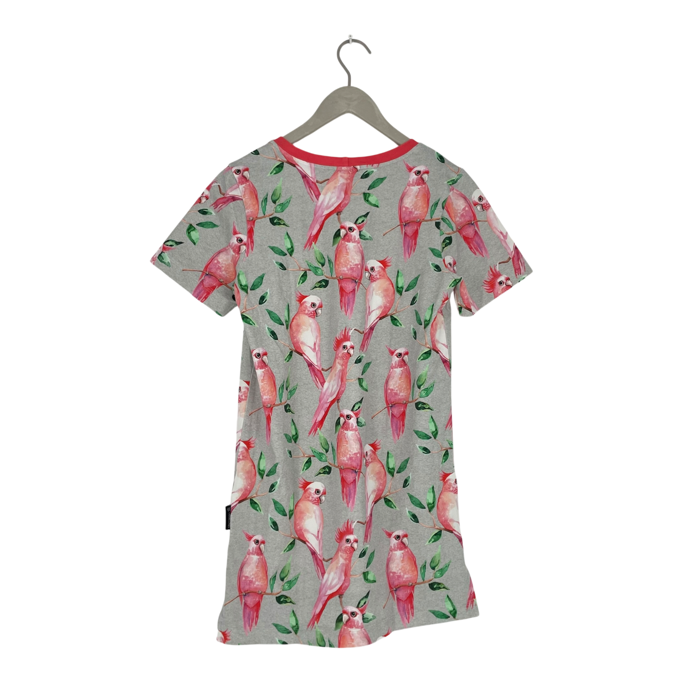 Ommellinen peeppari t-shirt tunic, parrot | woman XS