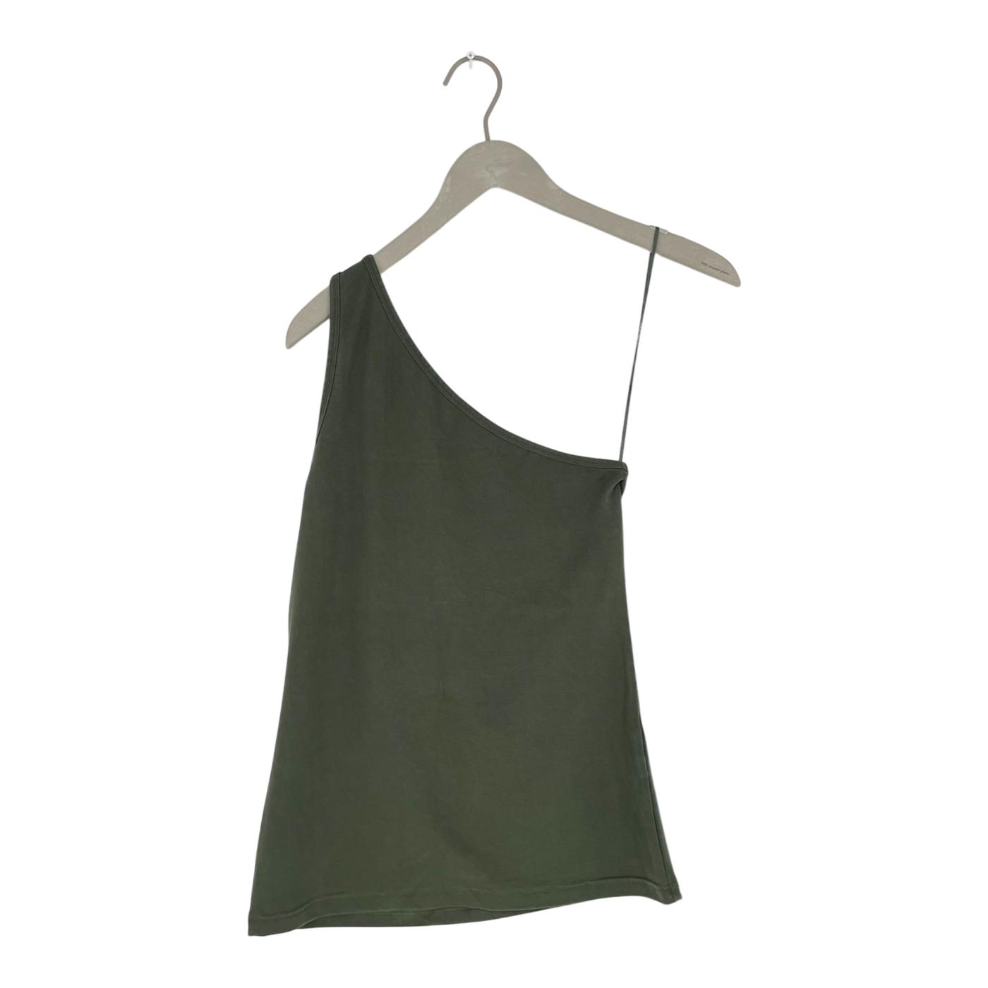 Toive single shoulder top, green | woman L
