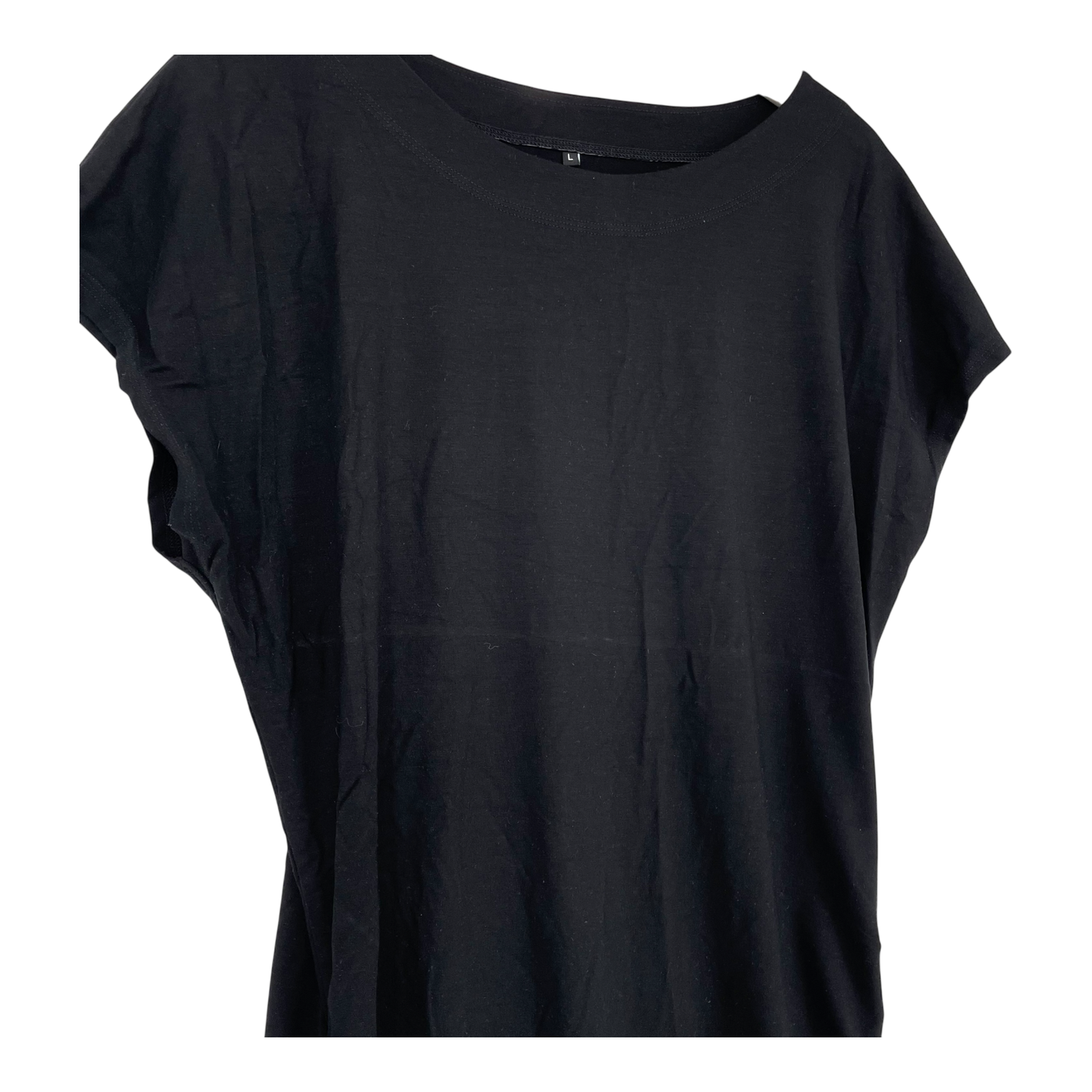 Ommellinen t-shirt tunic, black | woman L
