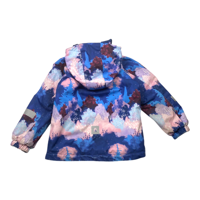 Reima muonio winter jacket, multicolor | 122cm