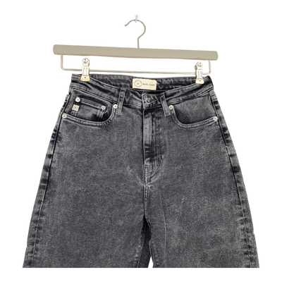 Mud Jeans mams high tapered jeans, heavy black stone | woman 26/29