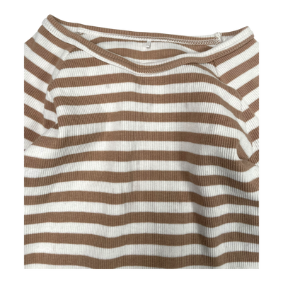 Metsola rib shirt, stripes | 122cm