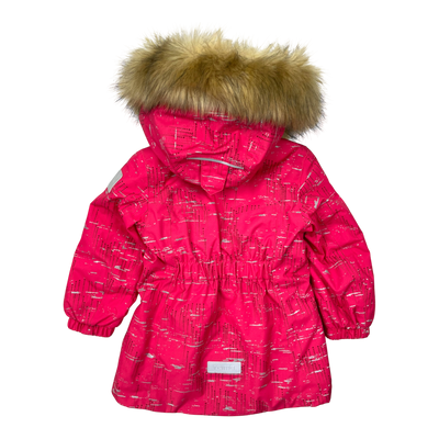 Reima siida winter jacket, pink | 92cm
