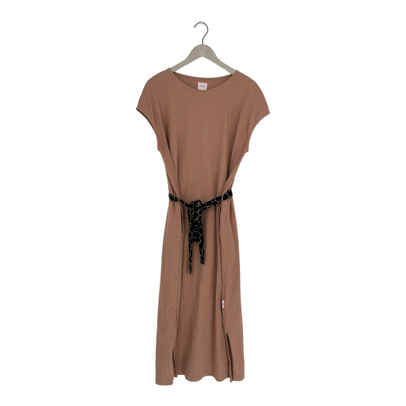 Globe Hope belted tricot dress, dusky rose | woman XL