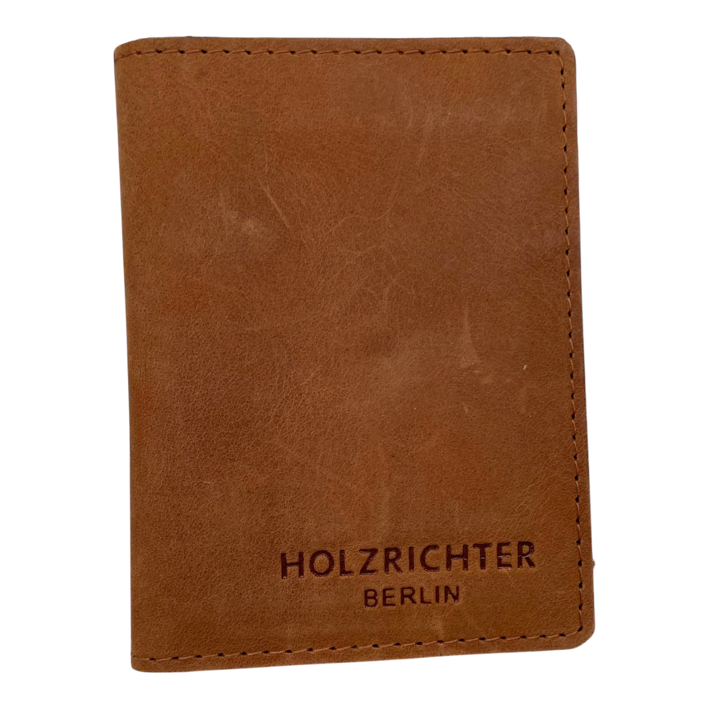 Holzrichter leather wallet, caramel