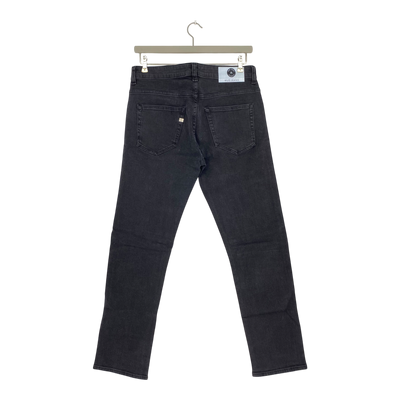 Mud Jeans bryce straigt jeans, stone black | man 32/32