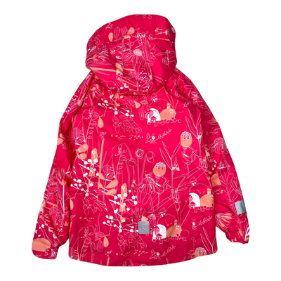 Reima winter jacket, flowers | 140cm