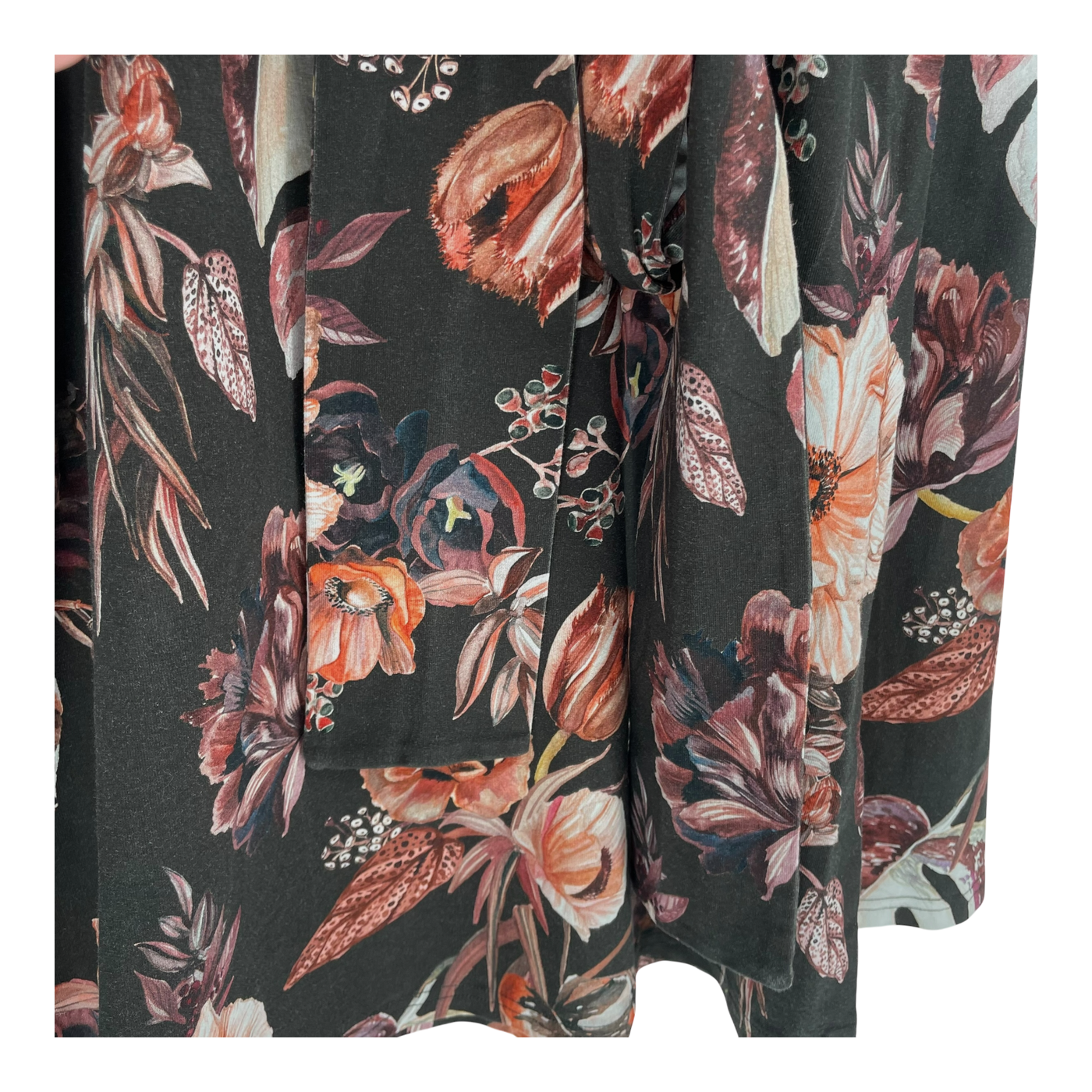 Nakoa wrap dress, flowers | woman S