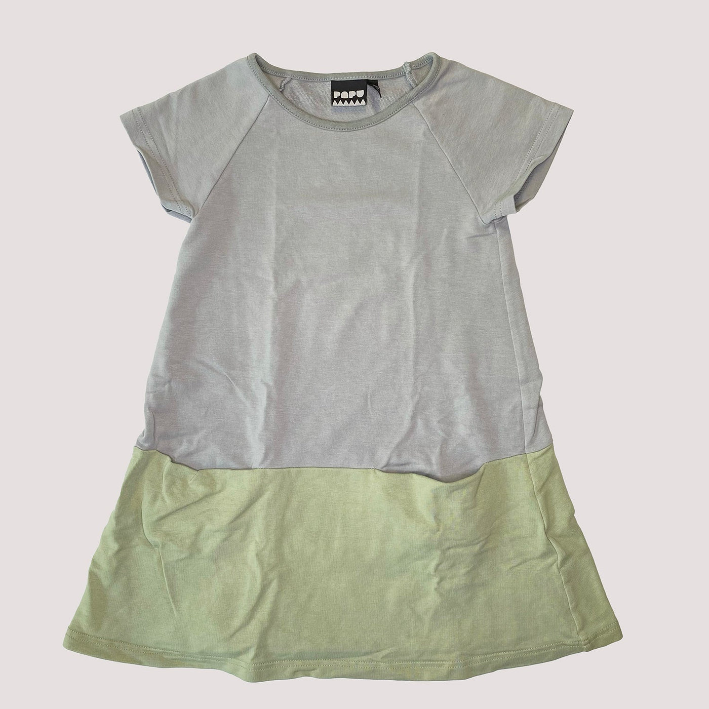 dress, grey/green | 98/104cm