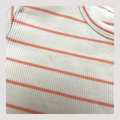 rib body, cream/pink | 68/74cm