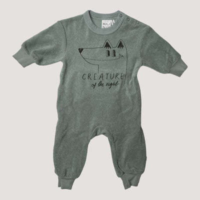 terry jumpsuit, creature of the night | 62/68cm